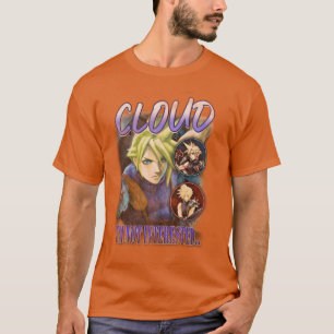 Camiseta Rapera de Vintage en la nube