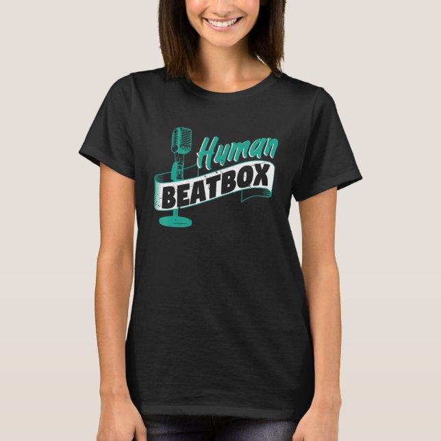 Camiseta Raperos de Beatbox humanos (Anverso)