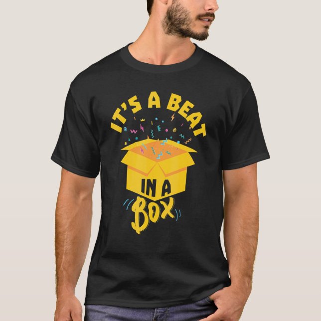 Camiseta Raperos Es Un Ritmo En Una Caja (Anverso)
