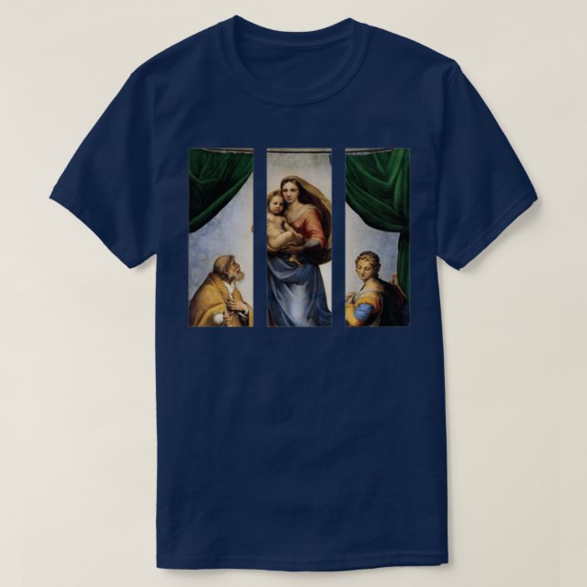 Camiseta Raphael (Diseño del anverso)