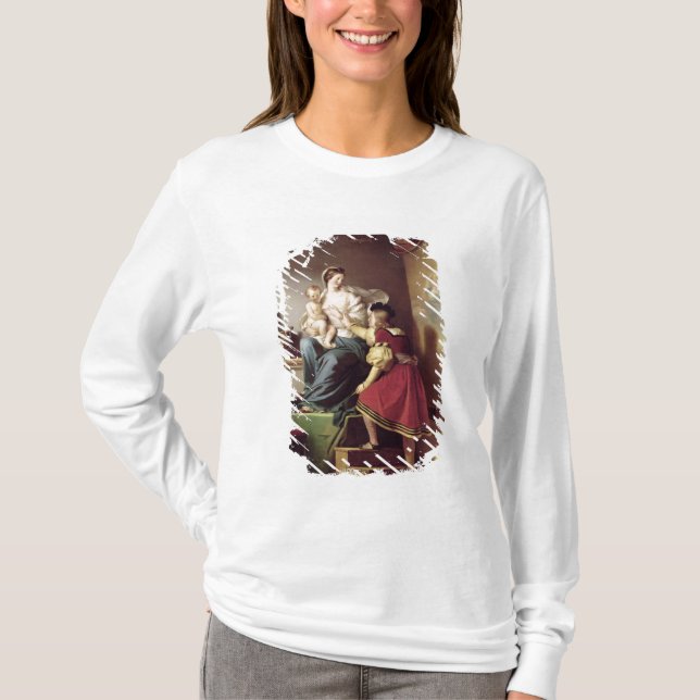 Camiseta Raphael que ajusta la actitud de su modelo el suyo (Anverso)