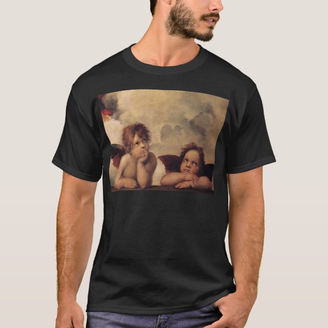 Camiseta Raphael, Sistine Cherub (Anverso)