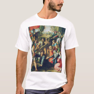Camiseta Raphael Spasimo Christ Cae Bajo la Cruz Arte