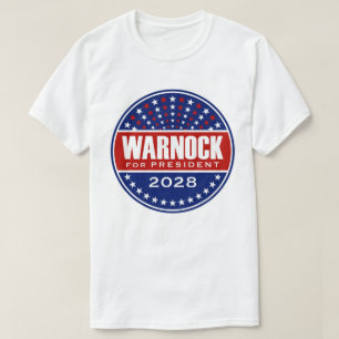 Camiseta Raphael Warnock para Presidente 2028