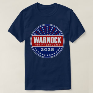 Camiseta Raphael Warnock para Presidente 2028