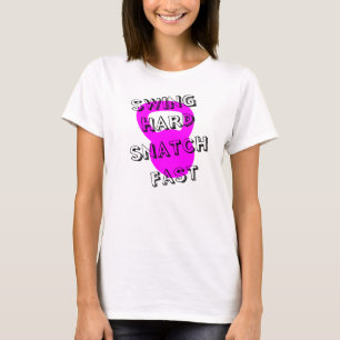 Camiseta rápida de las señoras del arrebatamient