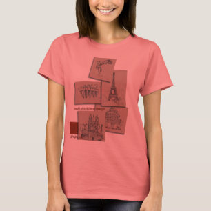 Camiseta rápida de los bosquejos de Architectual