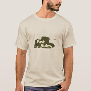 Camiseta rápida de reglas