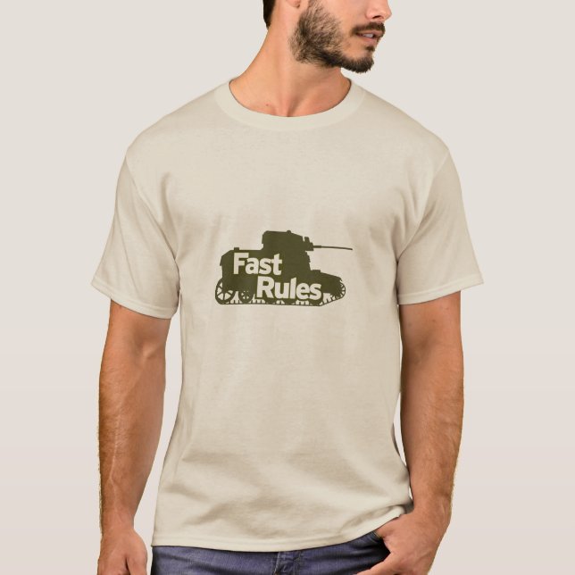 Camiseta rápida de reglas (Anverso)