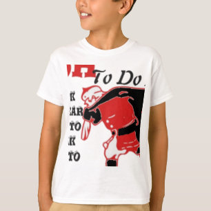 Camiseta Rápido al escuchar a los Navidades de Santa para q
