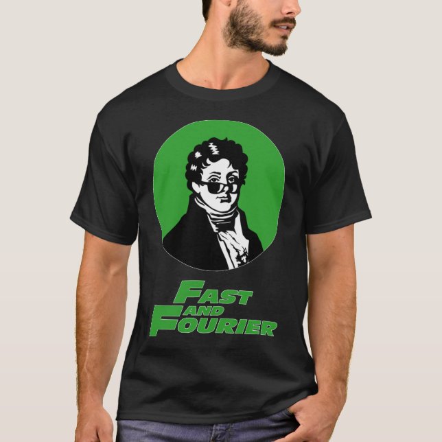 Camiseta Rápido Y Fourier. Joseph Fourier Mathematician Sun (Anverso)
