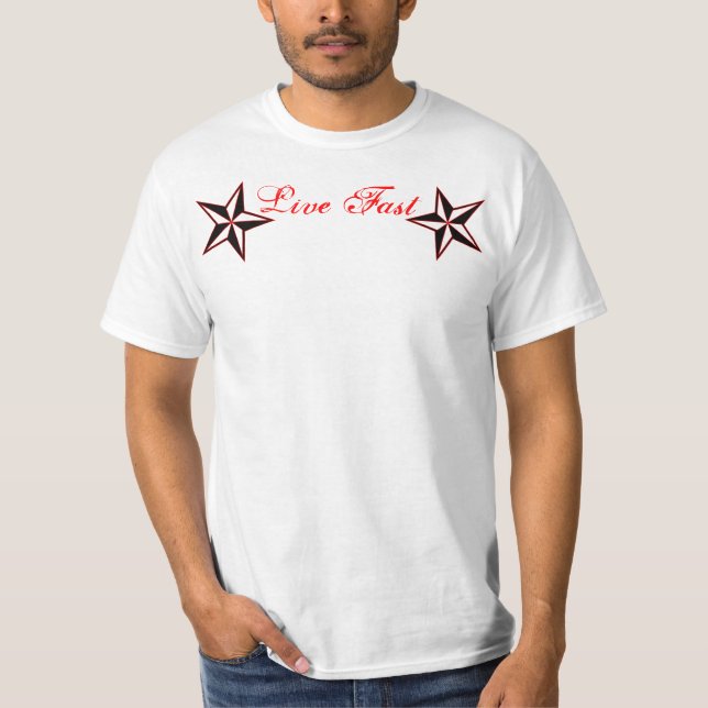 Camiseta Rápidos vivos mueren tela a rayas joven (Anverso)