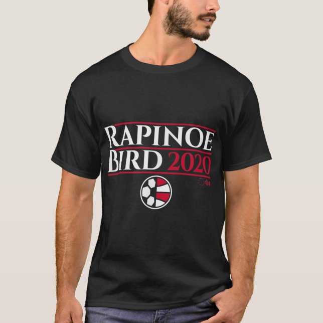Camiseta Rapinoe, pájaro de Rapinoe 2 con licencia oficial (Anverso)