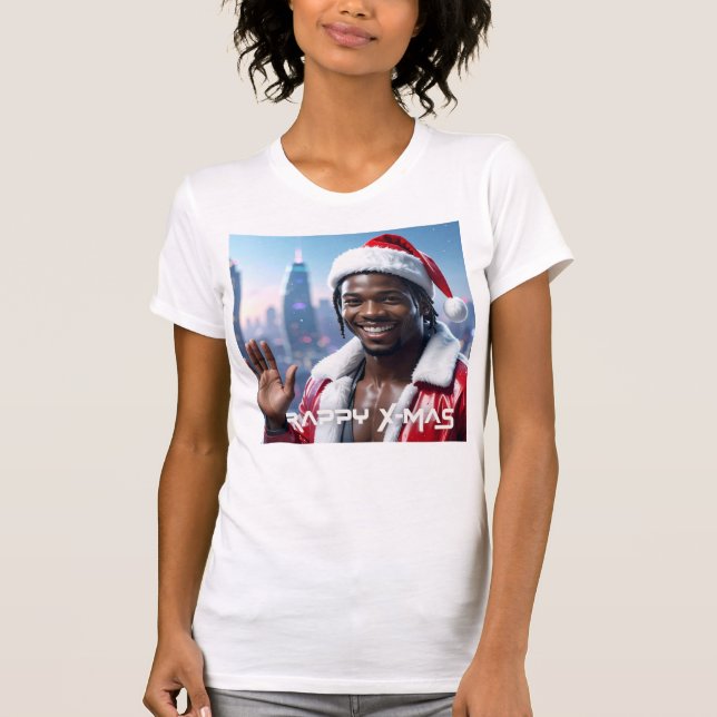 Camiseta RAPPY X-MAS - Paper Plate (Anverso)