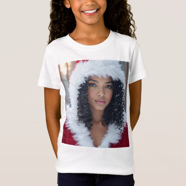 Camiseta RAPPY X-MAS - Santa Girl (Anverso)