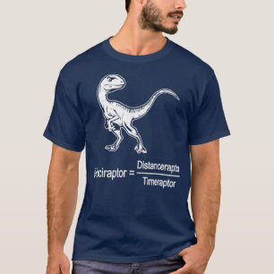 Camiseta Raptor de distancia con el tiempo Raptor Velocirap
