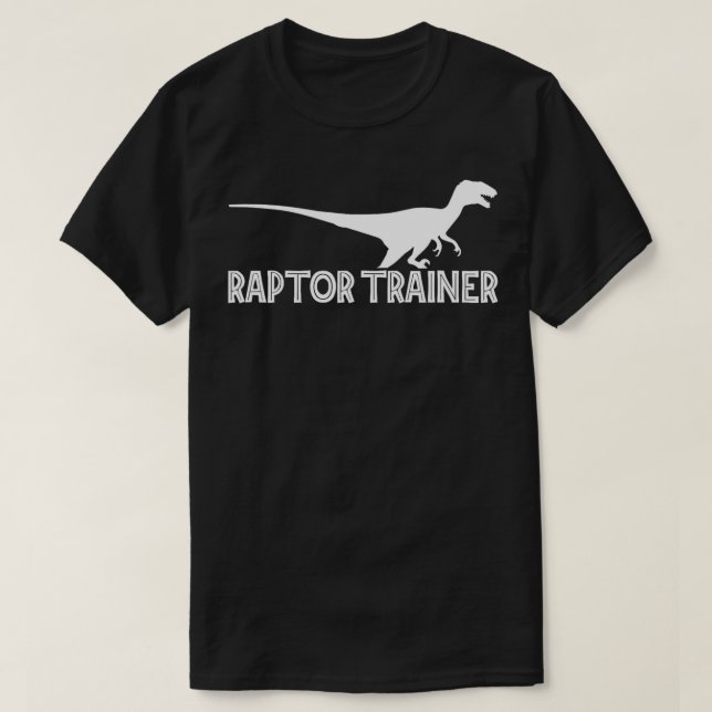 Camiseta Raptor Entrenador Perro entrenamiento Animal Perde (Diseño del anverso)