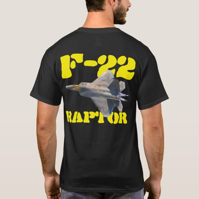 CAMISETA RAPTOR F-22 (Reverso)
