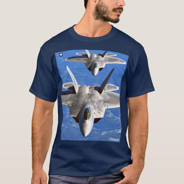 CAMISETA RAPTOR F-22A (Anverso)