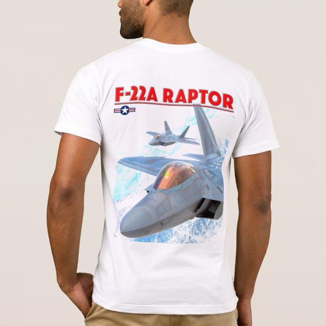 CAMISETA RAPTOR F-22A (Reverso)