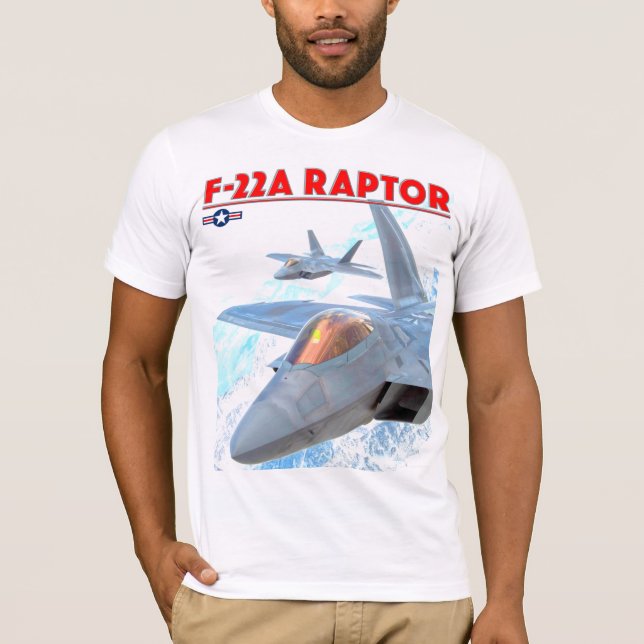 CAMISETA RAPTOR F-22A (Anverso)