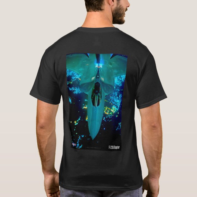 CAMISETA RAPTOR F-22A (Reverso)