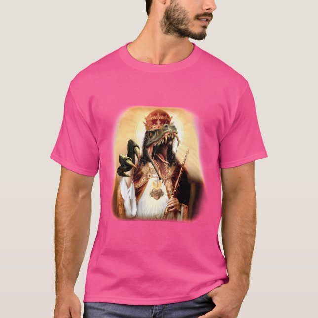 Camiseta Raptor Jesus (Anverso)