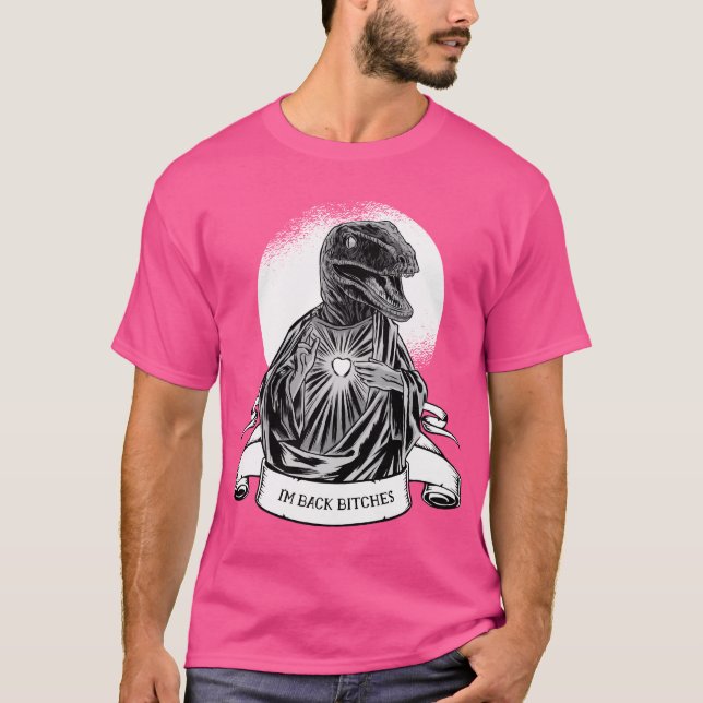 Camiseta Raptor Jesús. (Anverso)