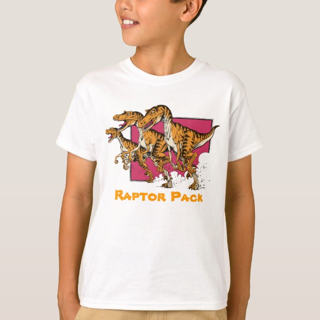 Camiseta Raptor Pack (Anverso)