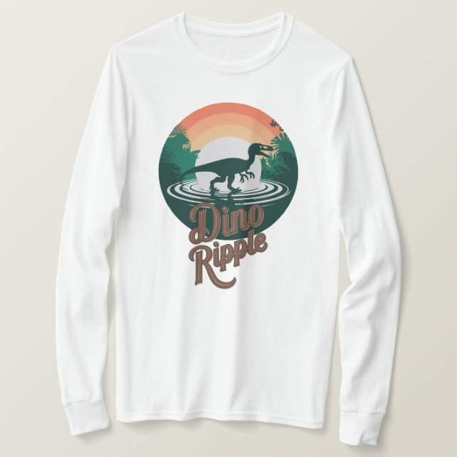 Camiseta Raptor Ripple (Anverso del diseño)