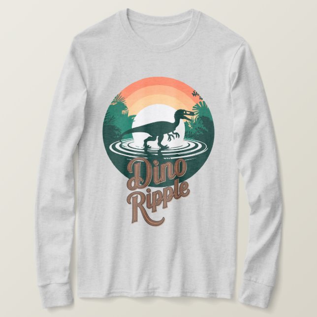Camiseta Raptor Ripple (Anverso del diseño)