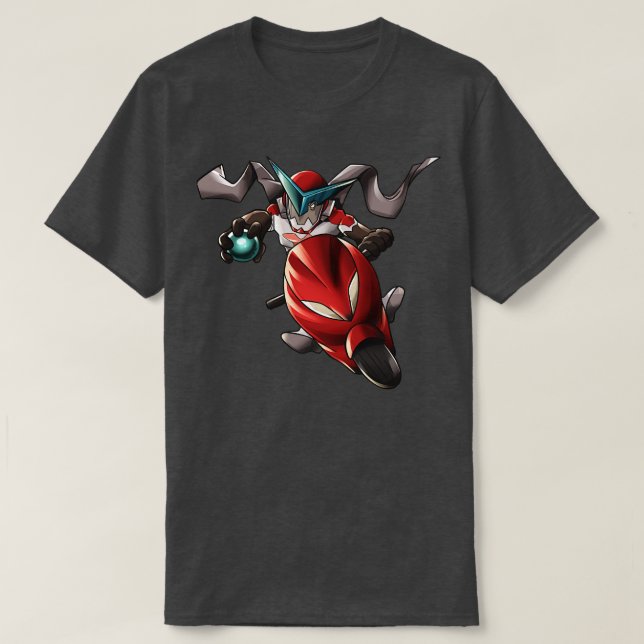 Camiseta Raptor rojo Brawlhalla TShirt (Diseño del anverso)