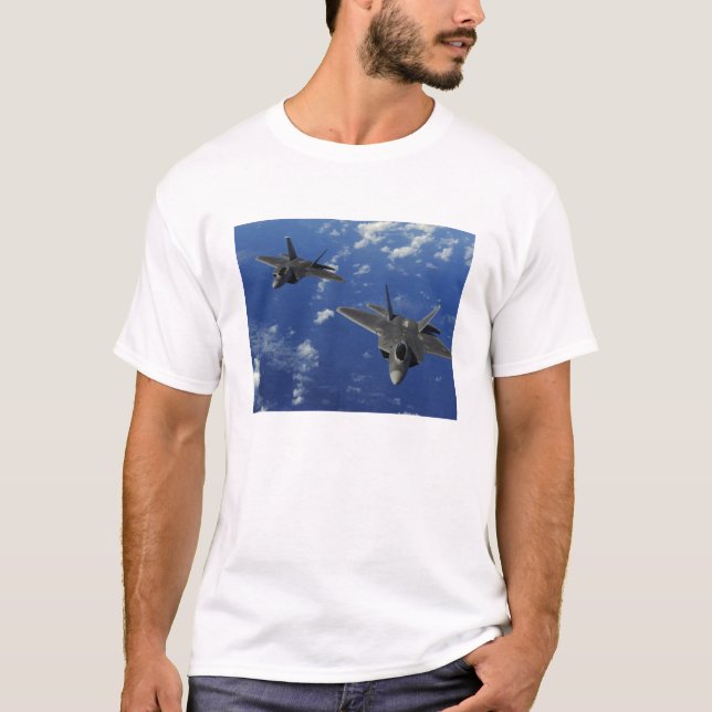 Camiseta Raptores F-22 de la Fuerza Aérea de Estados Unidos (Anverso)