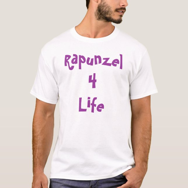 Camiseta Rapunzel para la vida (Anverso)