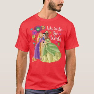 Camiseta Rapunzel, Snow White, Tiana We Rule The World 