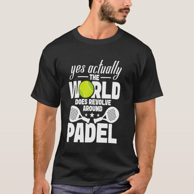 Camiseta Raquet Ball Lover Player Yes Actually Fan Racket P (Anverso)