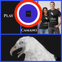 Camiseta Raqueta de bolas, águila, texto de ciudad personal