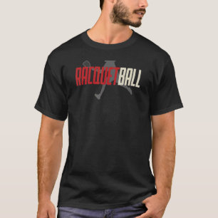 Camiseta Raqueta De Raquetbol Jugador Tenis Squash