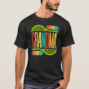 Camiseta Raqueta de tenis con bolas deportivas Nana Mimi