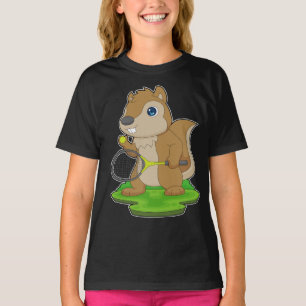 Camiseta Raqueta de tenis de ardilla