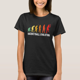 Camiseta Raquetball Player Racquet Ball Practice Racquet