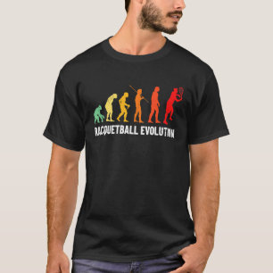 Camiseta Raquetball Player Racquet Ball Practice Racquet