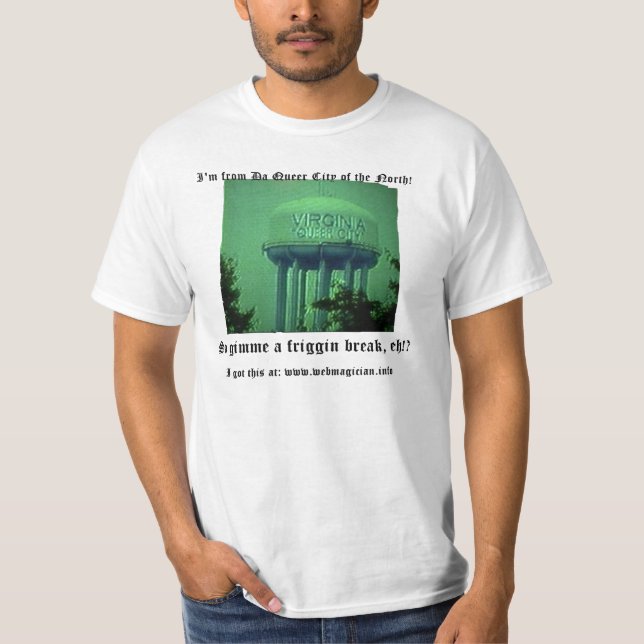 Camiseta rara de la ciudad (Anverso)
