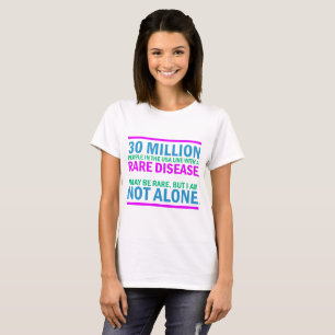 Camiseta rara de la enfermedad