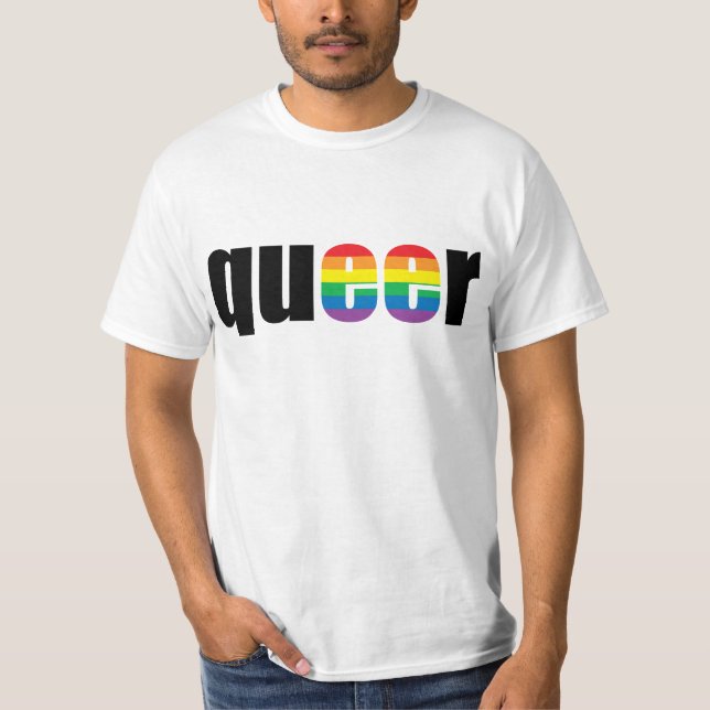 Camiseta rara del valor del orgullo (Anverso)