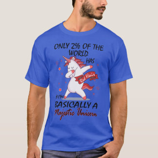 Camiseta Rara vez al cabello rojo le gusta la máscara de un