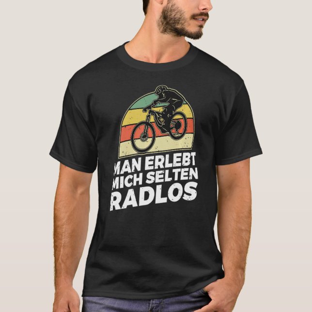 Camiseta Rara vez me conoces Radlos Funny Cyclis lover Prem (Anverso)