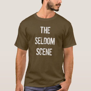 Camiseta "raramente de la escena"