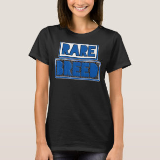 Camiseta Raras Raza Retro Azul Y Blanco 3s