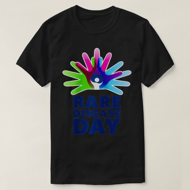 Camiseta Rare Disease Awareness   Rare Disease Day 2022  (Diseño del anverso)